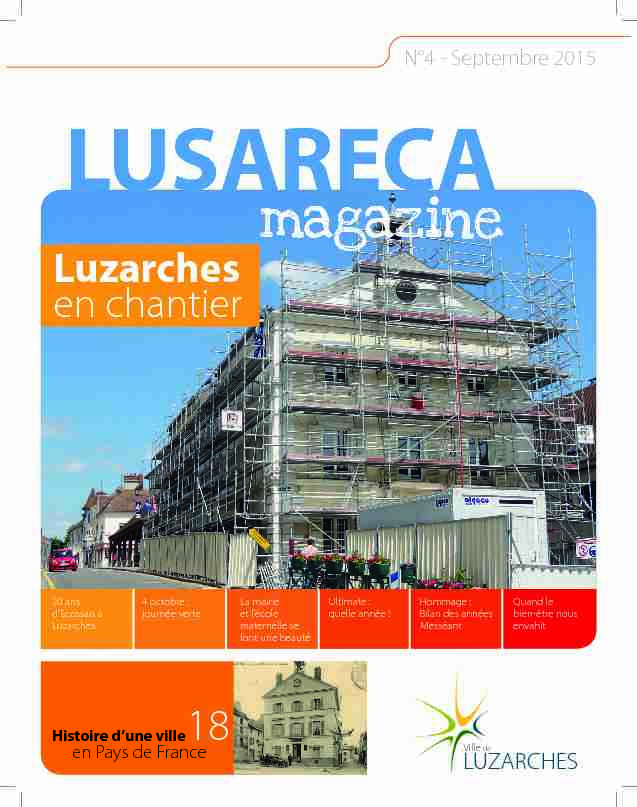 [PDF] lusareca - Luzarches