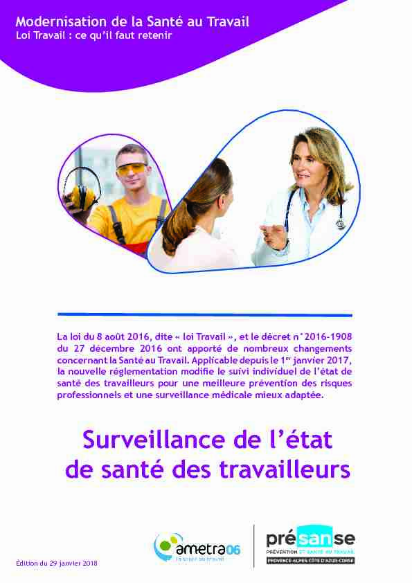 Searches related to surveillance de l état de santé des travailleurs