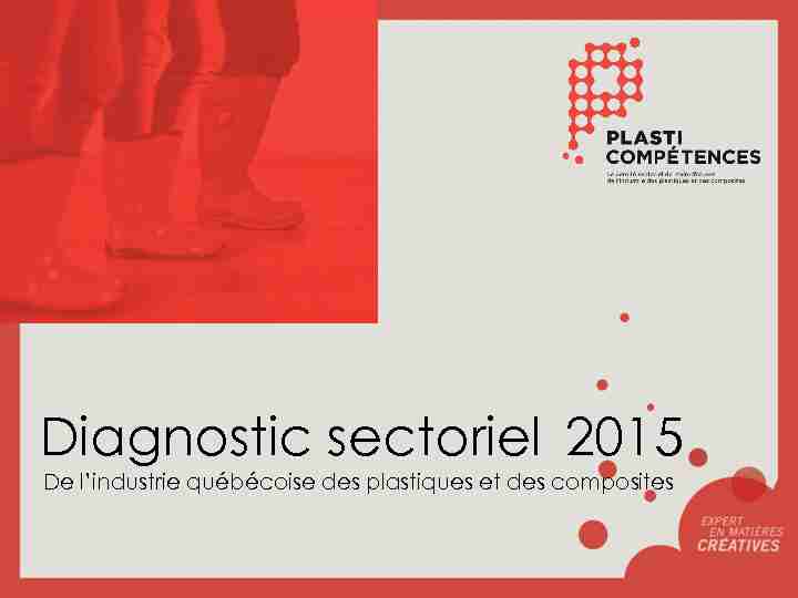 2015 Diagnostic sectoriel