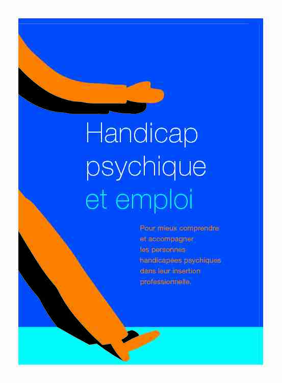 Handicap psychique et emploi - Handipole