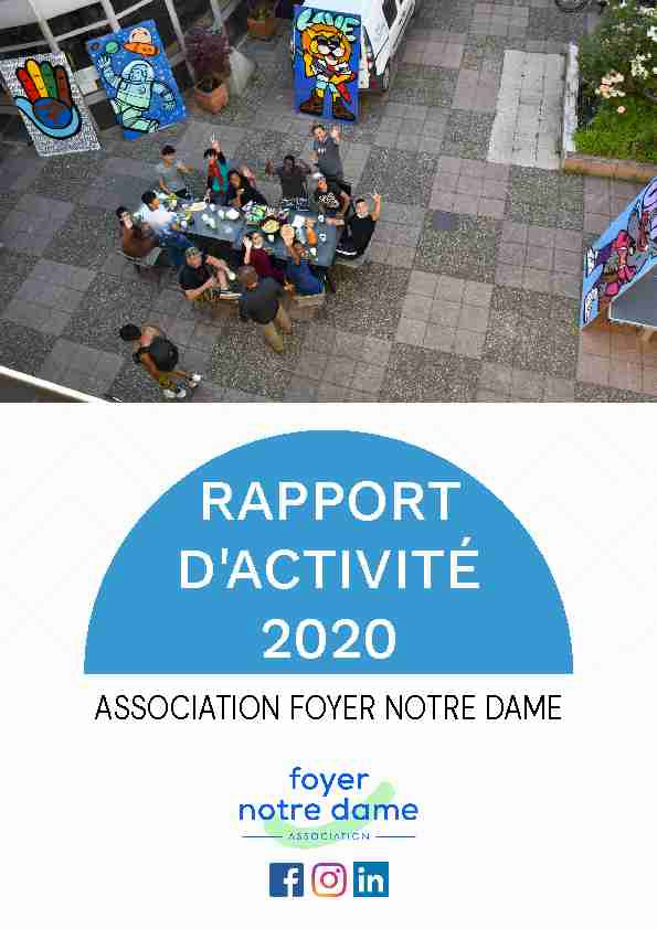RAPPORT DACTIVITÉ 2020