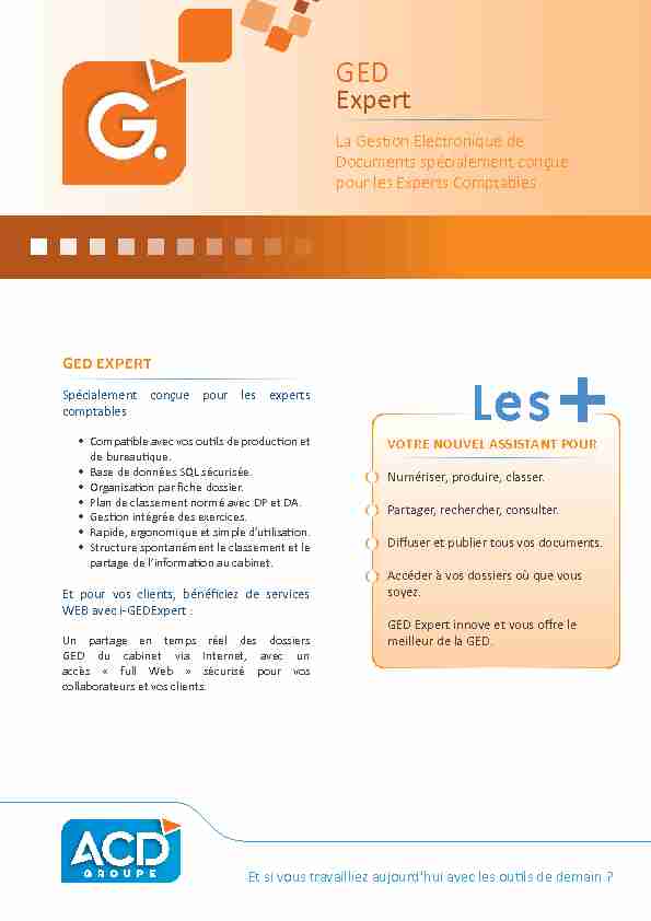 [PDF] ged expert - ACD Groupe