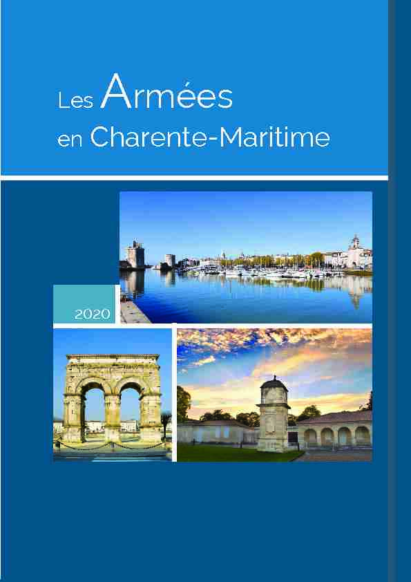 [PDF] Les Armées - Les services de lÉtat en Charente-Maritime