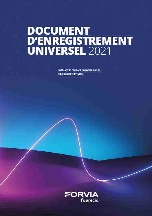 DOCUMENT DENREGISTREMENT UNIVERSEL 2021