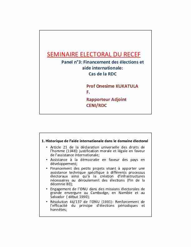 pdf SEMINAIRE ELECTORAL DU RECEF