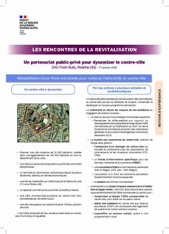 [PDF] ZAC Foch-Sully, Roanne - DREAL Auvergne-Rhône-Alpes