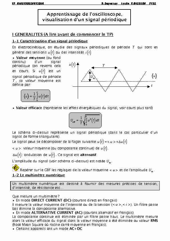 [PDF] gbf, oscilloscope et multimetre