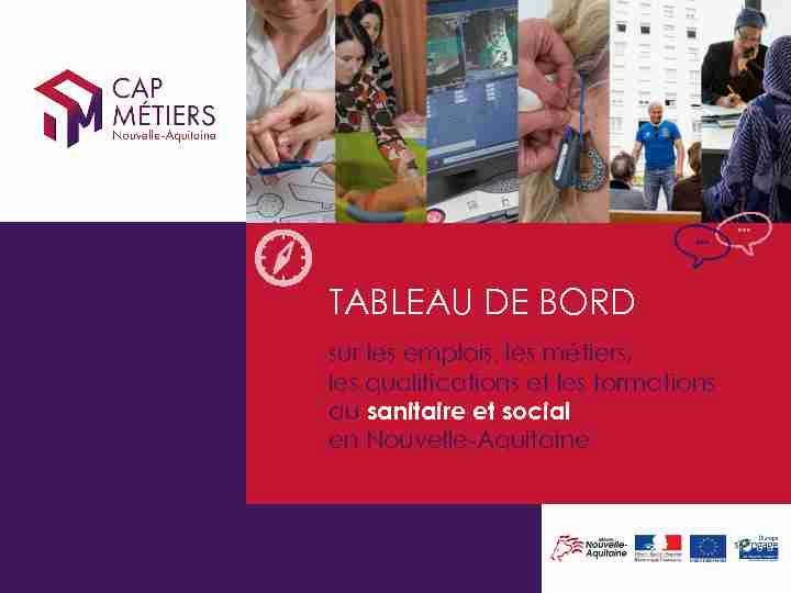 [PDF] Tableau de bord du Sanitaire et social - Cap métiers