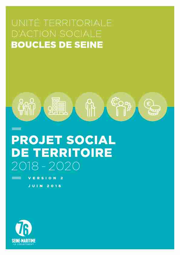 PROJET SOCIAL DE TERRITOIRE 2018 - 2020