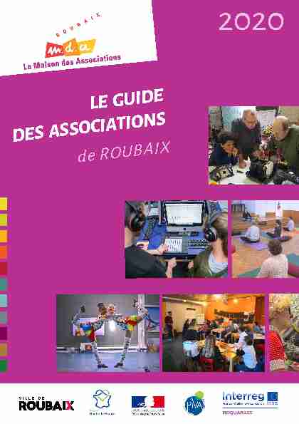 Guide des Associations 2020 - mdaroubaixorg