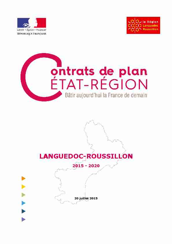 CPER LR 10072015 V4 4 - Région Occitanie / Pyrénées