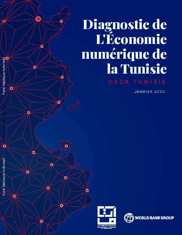 Diagnostic de LÉconomie numérique de la Tunisie