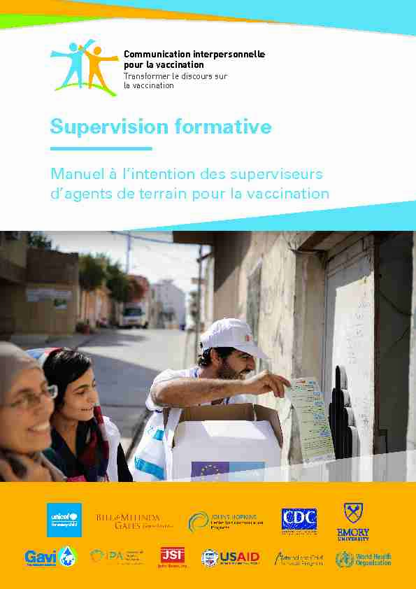 Supervision formative