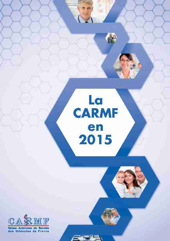[PDF] La CARMF en 2015