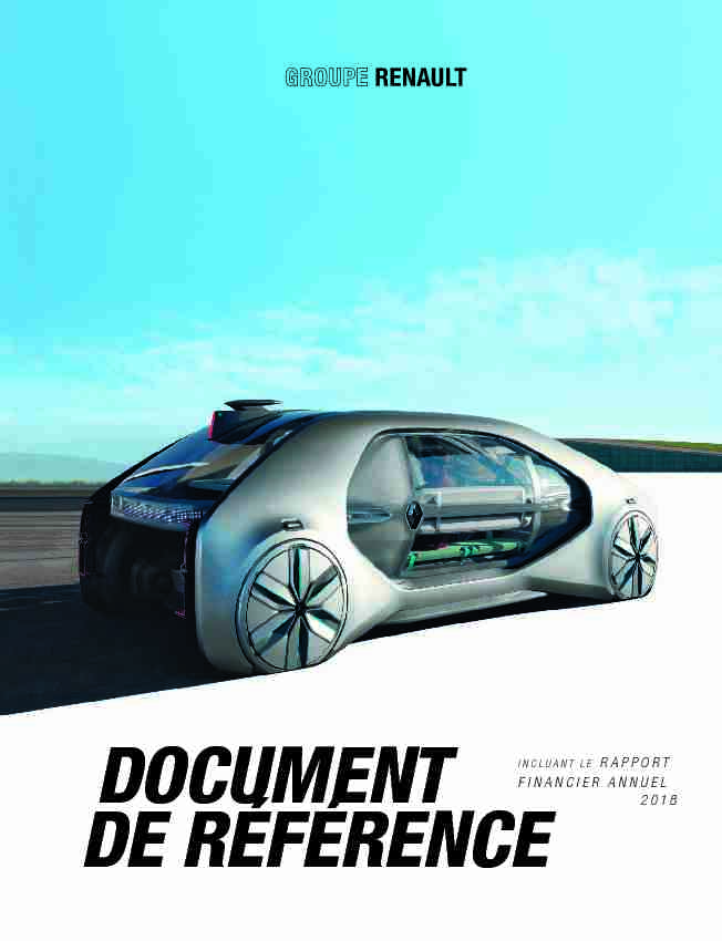 Groupe Renault I Document de référence 2018