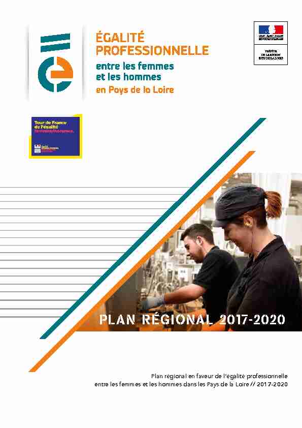 PLAN RÉGIONAL 2017-2020 - Les services de lÉtat en région