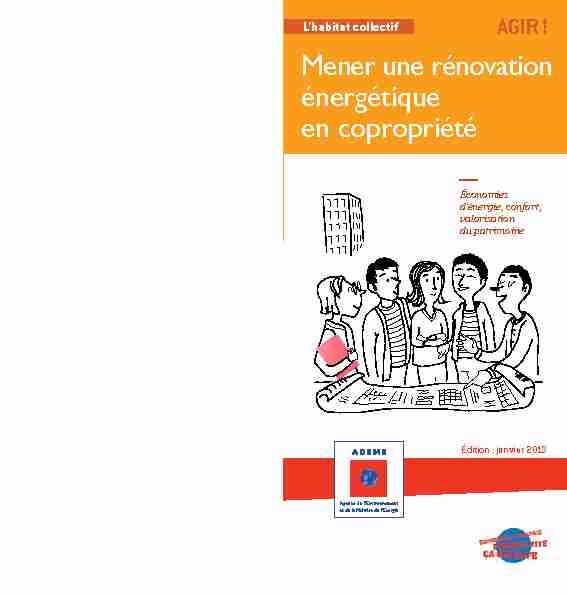 [PDF] Mener une rénovation énergétique en copropriété - Plan Bâtiment