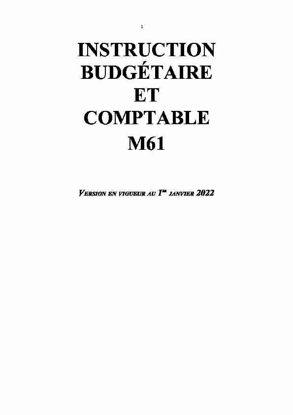 M61 Le cadre budgétaire (Titres 3 à 5) 2022.odt
