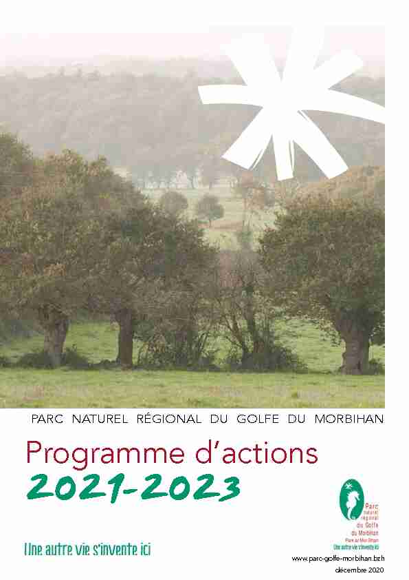 Programme dactions