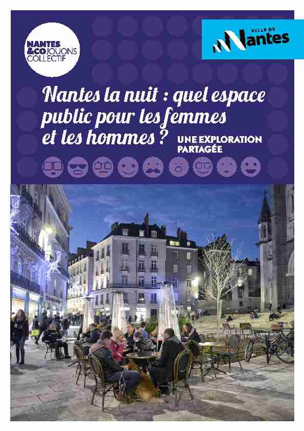 Nantes la nuit : quel espace public pour les femmes et les hommes