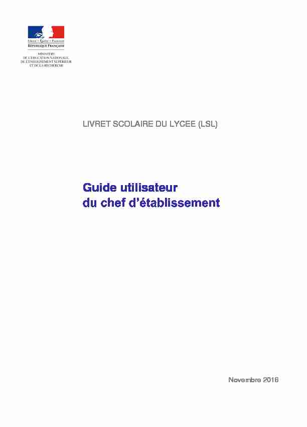 [PDF] Guide utilisateur du chef détablissement - mediaeduscoleducationfr