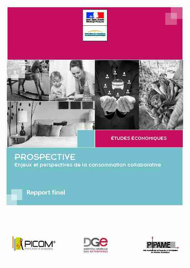[PDF] Enjeux et perspectives de la consommation  - PROSPECTIVE