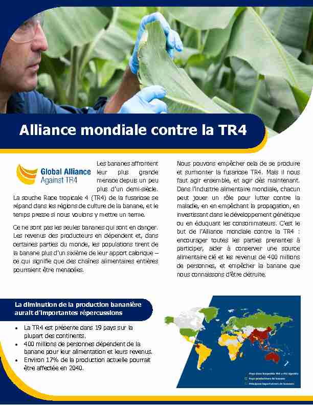 Alliance mondiale contre la TR4