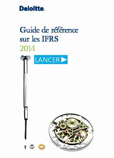 Guide de référence sur les IFRS 2014
