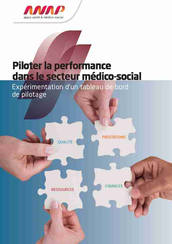 Piloter la performance dans le secteur médico-social