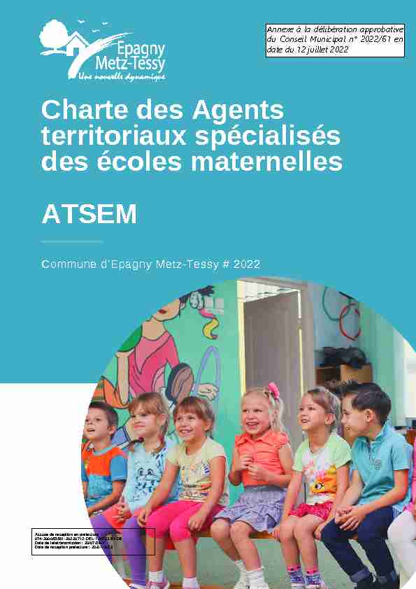 Charte des Agents territoriaux spécialisés des écoles maternelles