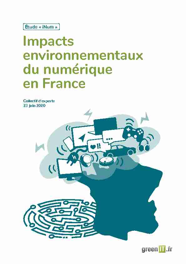 Impacts environnementaux du numérique en France