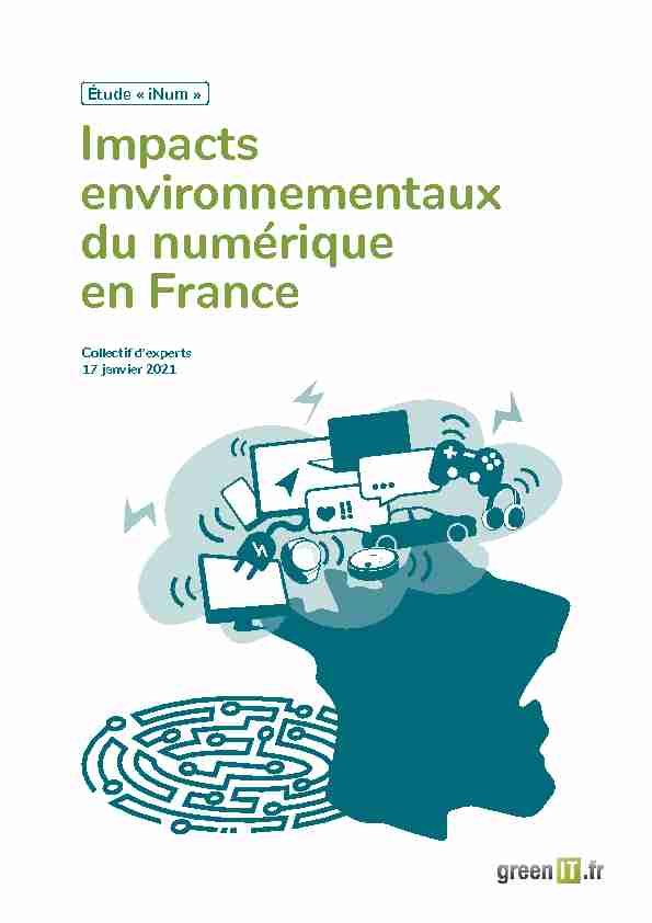 Impacts environnementaux du numérique en France