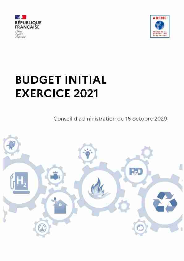 Budget initial 2021