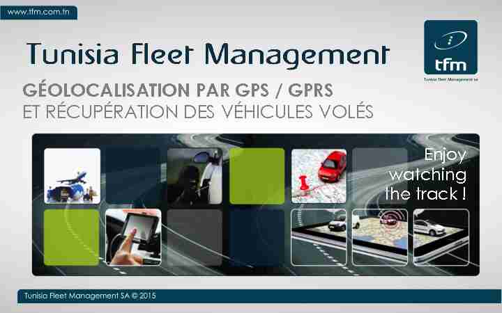 pdf Système de géolocalisation - Fleet Management & Vehicle