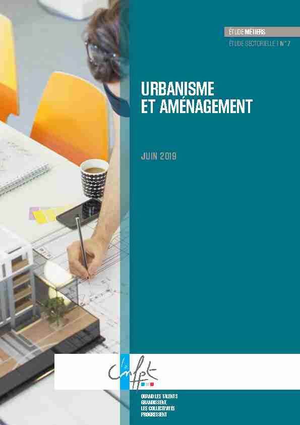 Étude Sectorielle Urbanisme et aménagement