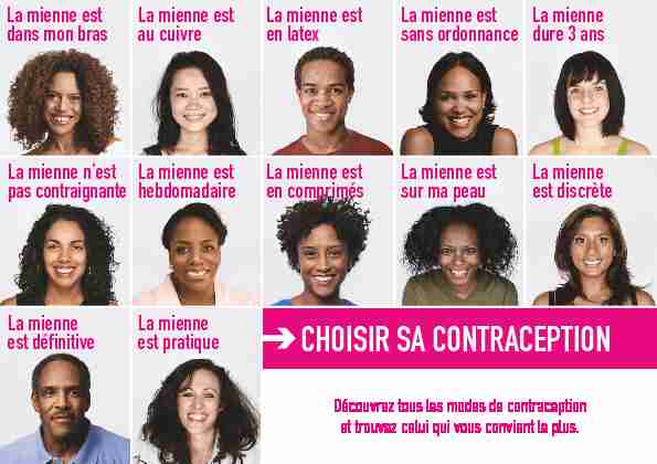 [PDF] Choisir sa contraception DOM - Brochure - Pharmacie Decaroli