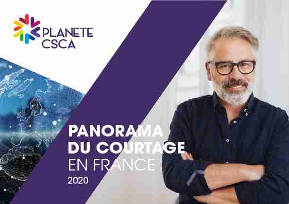 PANORAMA DU COURTAGE EN FRANCE - Syndicat Planete CSCA