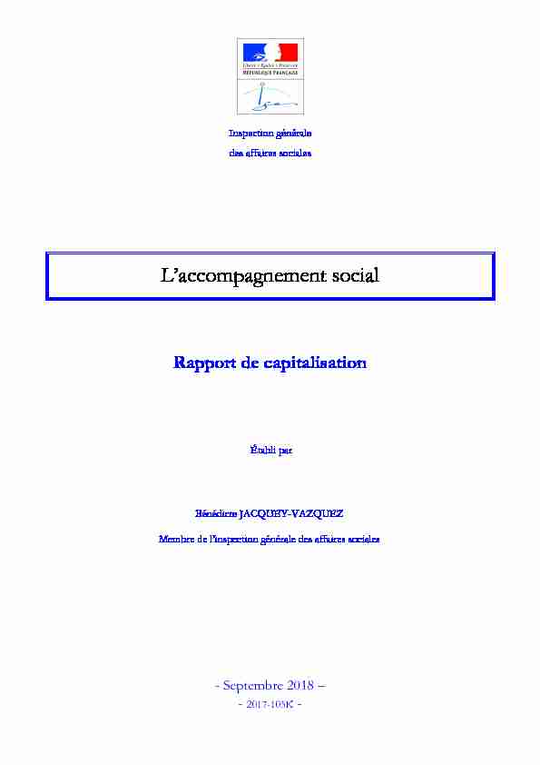 Laccompagnement social