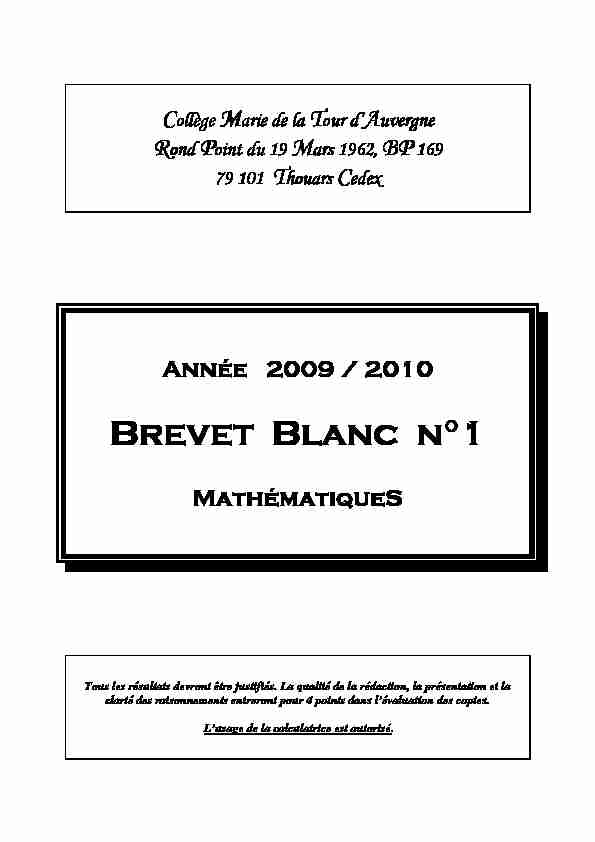 [PDF] Brevet Blanc n°1