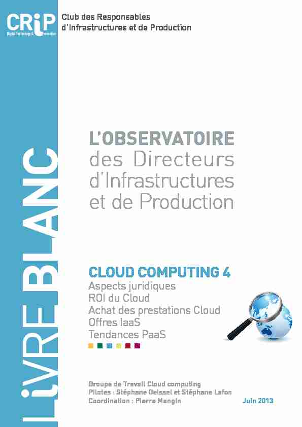 [PDF] du cloud computing - Itiforums