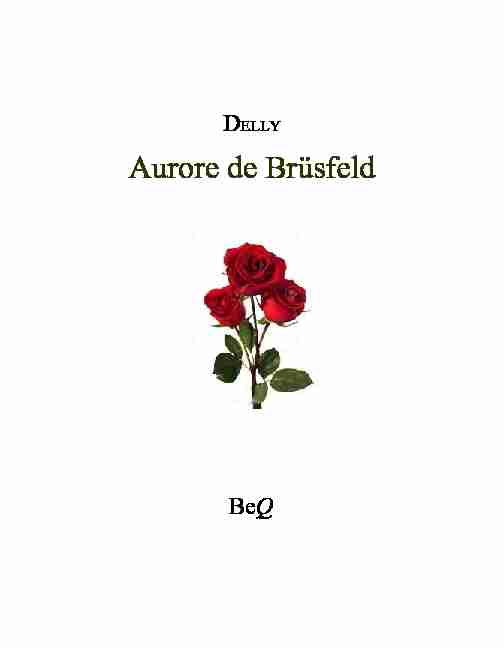 Aurore de Brüsfeld - La Bibliothèque électronique du Québec