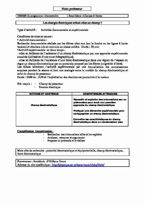 [PDF] Fiche professeur - Académie dOrléans-Tours