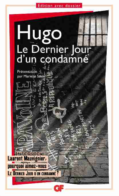 [PDF] Le Dernier Jour dun condamné