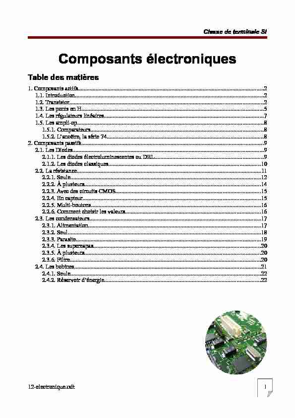 [PDF] Composants électroniques