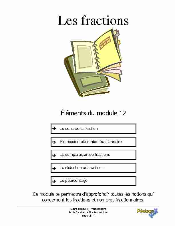 [PDF] Les fractions
