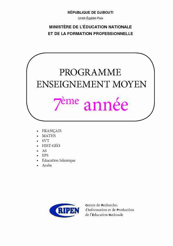 curricula-programmes-7eme-anneepdf - CRIPEN