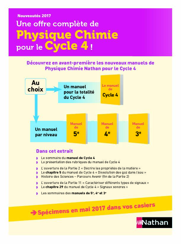 [PDF] Physique Chimie - Nathan enseignants