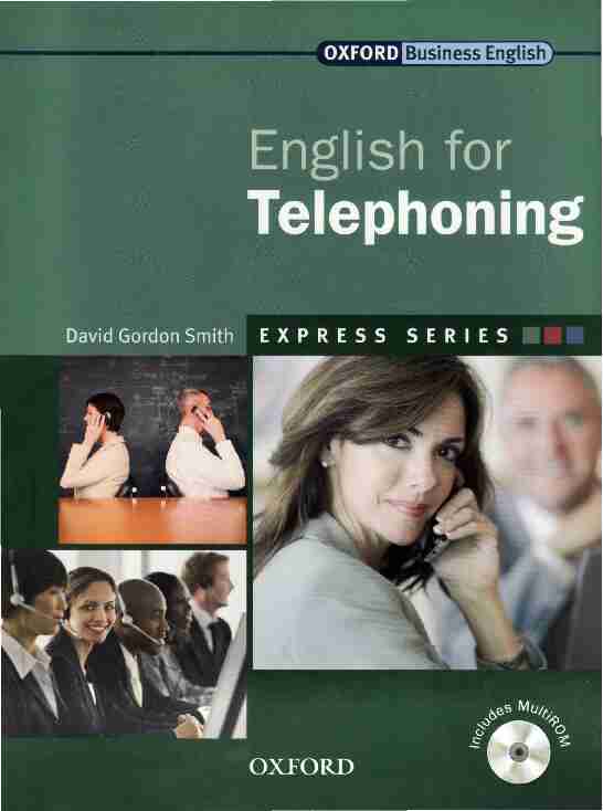 English for - Telephoning