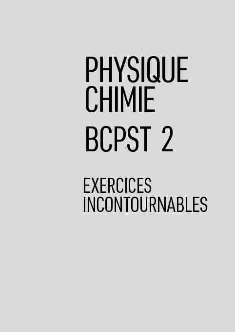 PHYSIQUE CHIMIE - Dunod