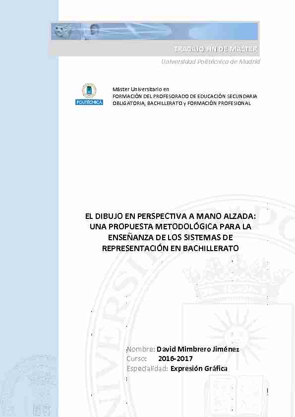 [PDF] EL DIBUJO EN PERSPECTIVA A MANO ALZADA - Estudios en Dibujo